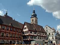 Der Rathausplatz von Forchheim